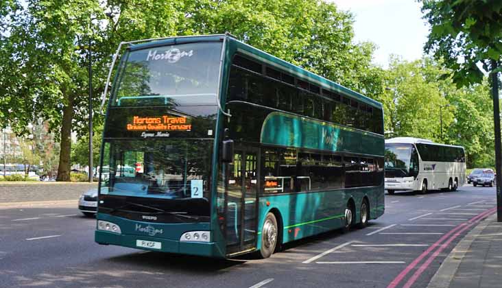 Mortons Volvo B9TL East Lancs P1KGF